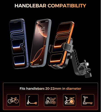 Choetech H094 Cycling Phone Holder Bike Handlebar Mount 360-degree Rotation