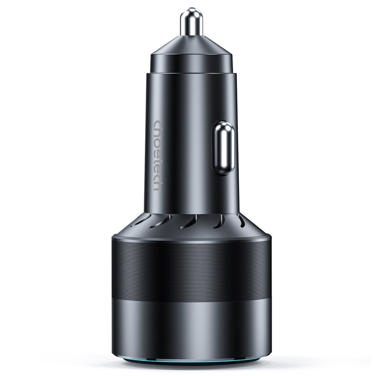 CHOETECH 130W Fast Car Charger - Dual USB-C PD 100W + USB-A Port
