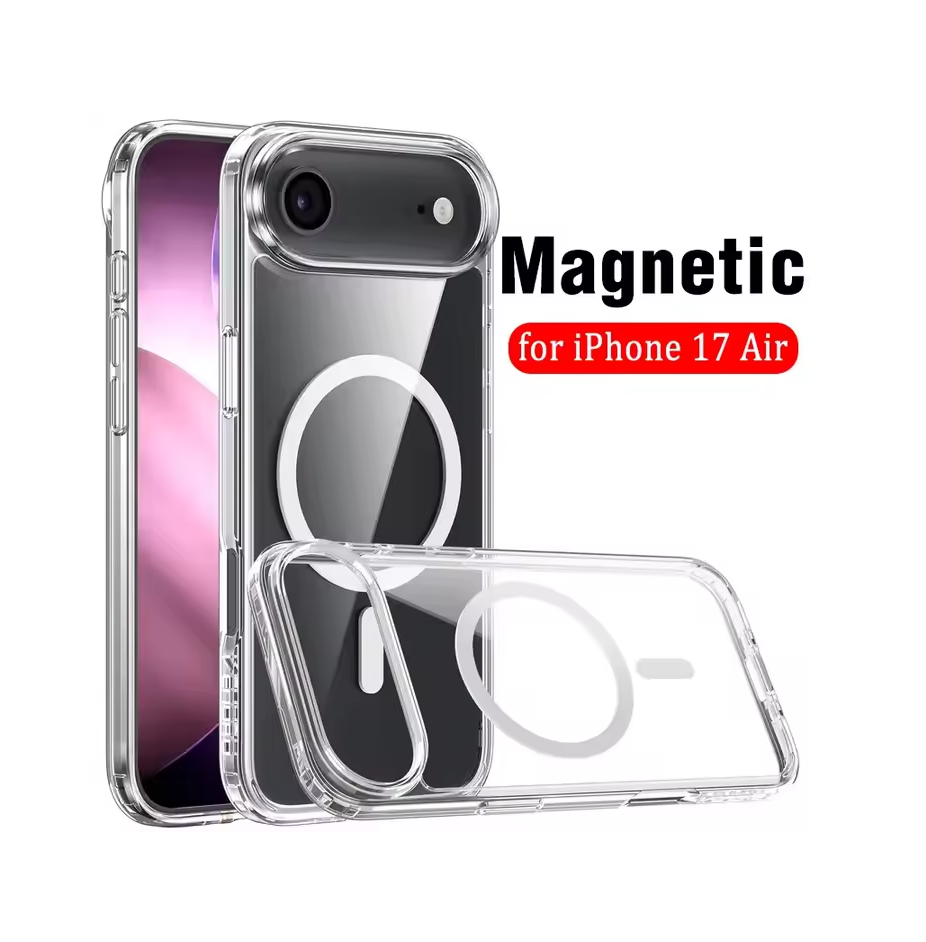 UTIA Shockproof Clear MagSafe Case for iPhone 17 Air