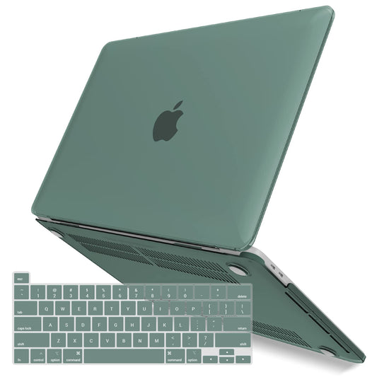 MacBook Pro 13" (2016-2023) Hard Shell Case + Keyboard Cover - Midnight Green