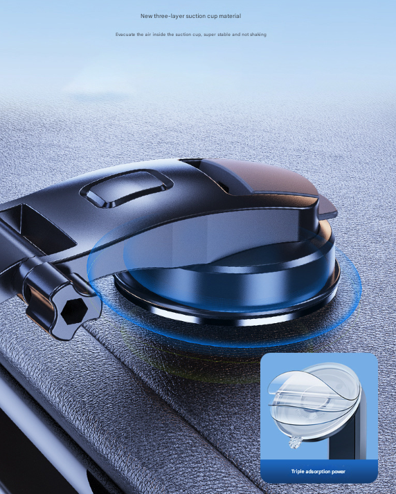 Universal Car Phone Mount - 360° Rotation Dashboard & Windscreen Holder