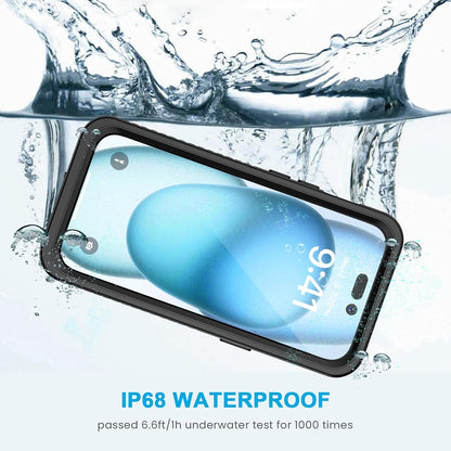 iPhone 15 Waterproof Case - Military Grade Shockproof Protection