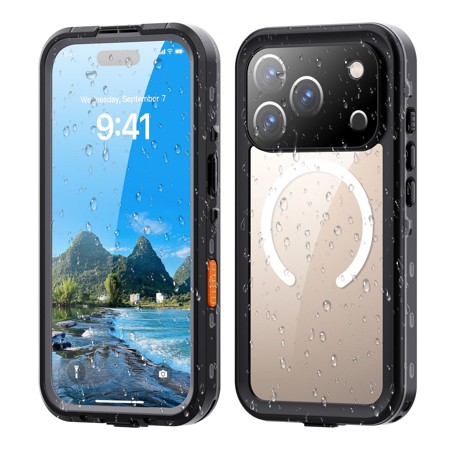 IP68 Waterproof MagSafe Case for iPhone 17 Pro - Shockproof Lifeproof